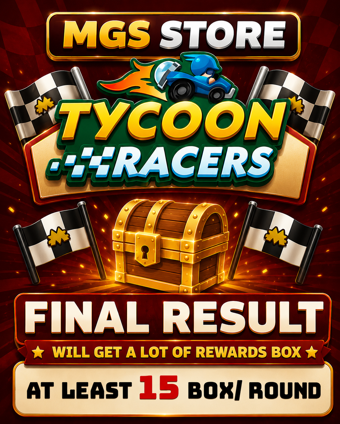 TYCOON RACERS - REWARD BOXES
