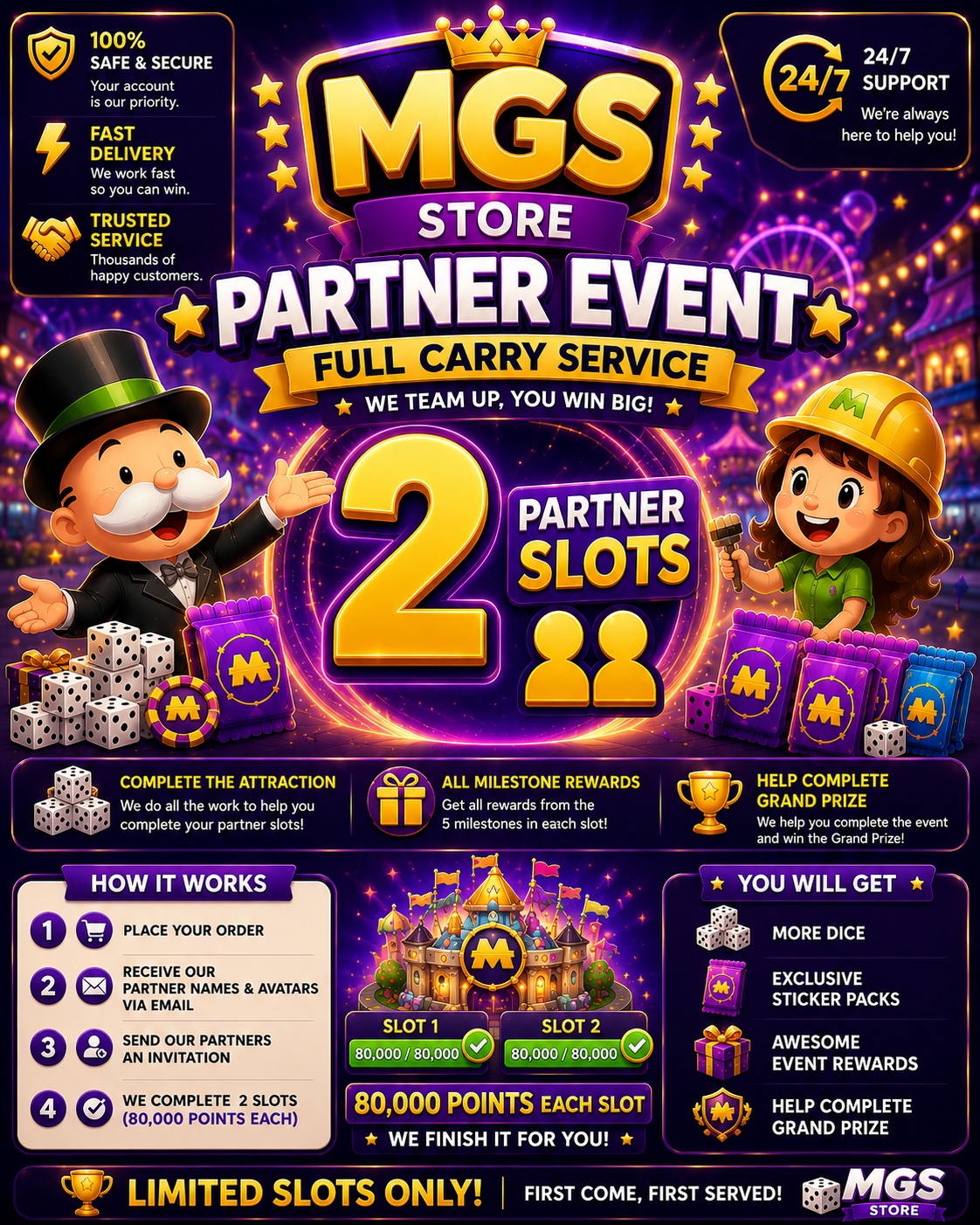 PARTNER EVENT CARRY 2 SLOT