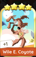Gold Sticker - Wile E. Coyote